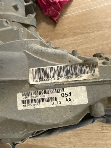 Jeep SRT-8 Cherokee WK V8 Front Diff Centre 2013
