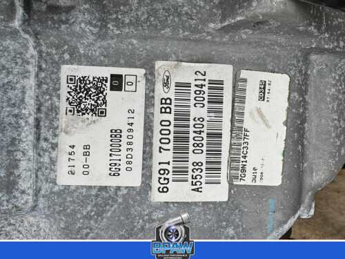 Ford Mondeo 2008 transmission automatic 2.0 turbo